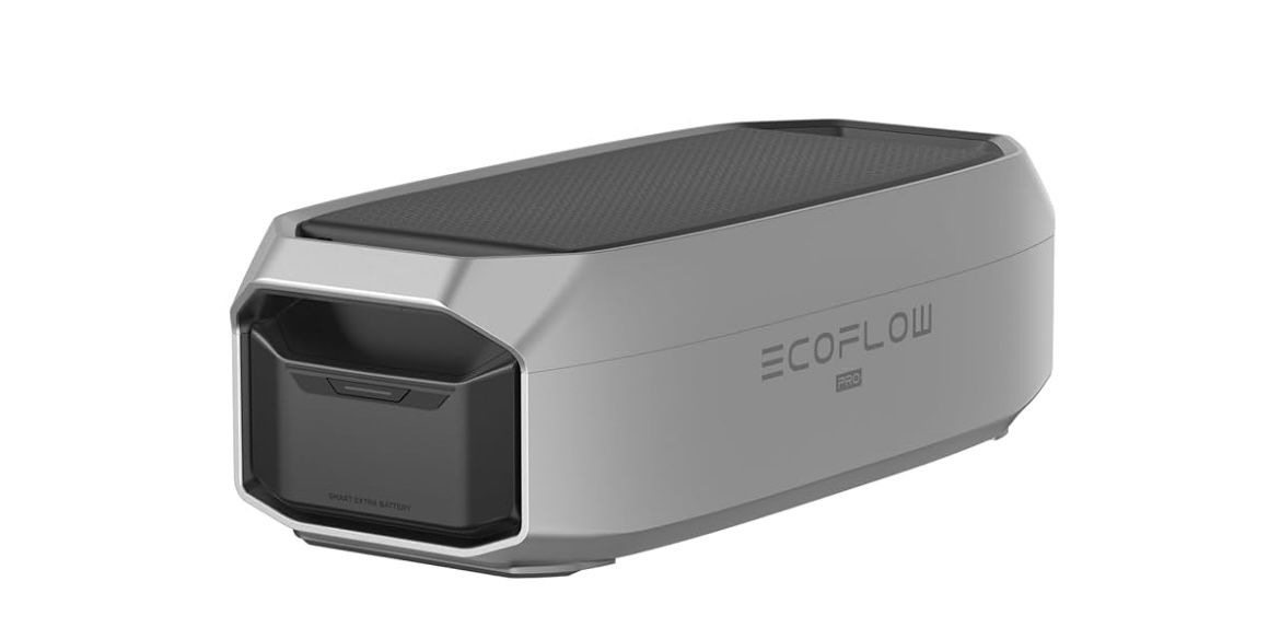 EF ECOFLOW Delta Pro 3 4096Wh Extra Battery, 11-Year Lifespan Extra Capacity, Lifepo4 Battery Backup for Home Use, Camping Accessories, Emergencies, P