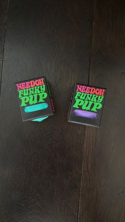 Needoh Funky Pup Authentic Brand New $25 each Blue/Teal or Purple Available