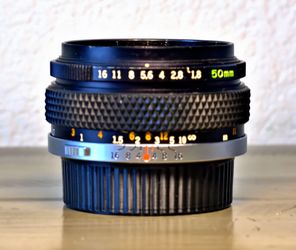 Olympus 50mm. F1.8