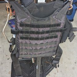 Workout Vest 20 Lb Two Plates 10 Each