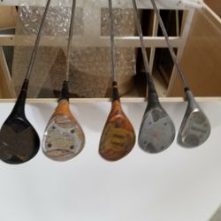 Wilson golf club golfing clubs wood driver 11$ Each Or 45$ For All 5