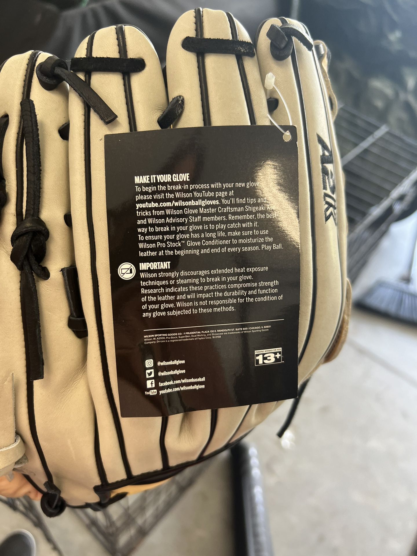 Wilson A2K Pro- Stock Select 12.5 Inch Glove