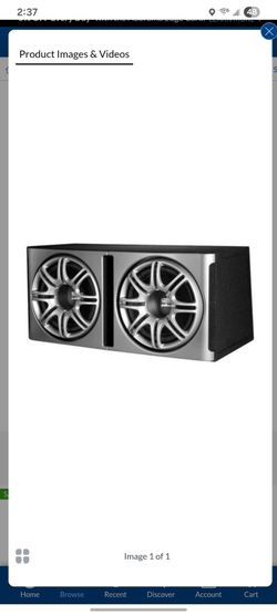 Polk Audio dual 12 box
