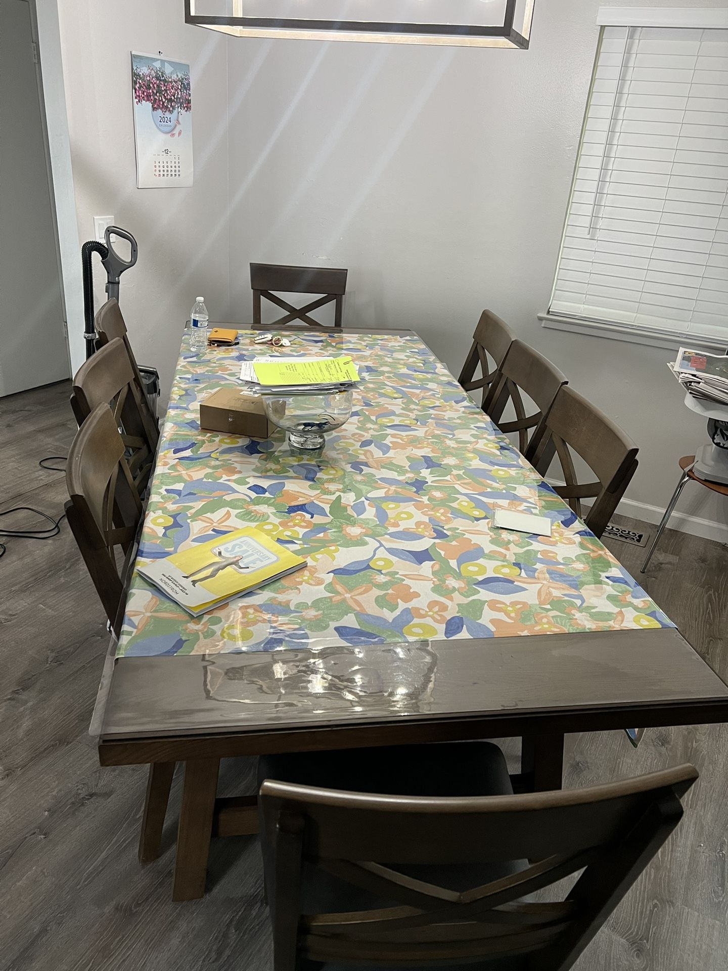 Dining Table 9 Piece Set