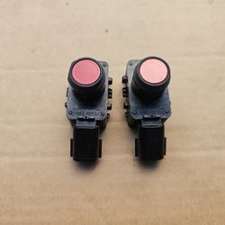 2017-2024 LEXUS ES250 SENSOR ULTRASONIC USED COLOR RED OEM PART#  89(contact info removed)0-