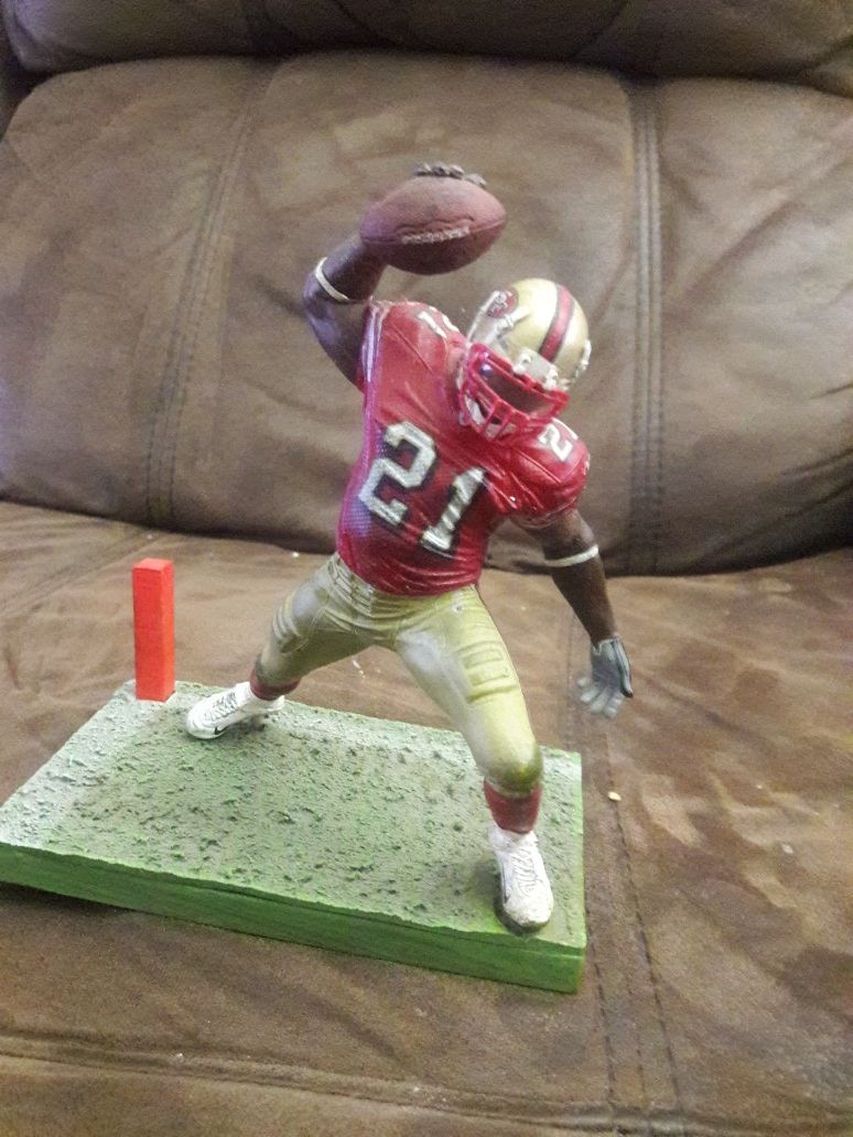 Sf 49ers frank gore collectable statue