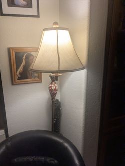 Vintage tall lamp