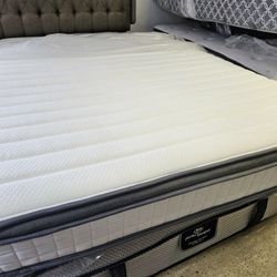 Mattress And Box Spring Queen Size 