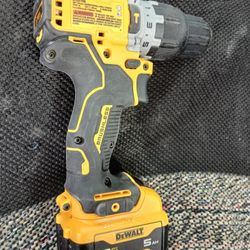 Dewalt 12V Hammer Drill + 12V 5 Amp Battery