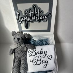 Gender Boy Reveal Box 