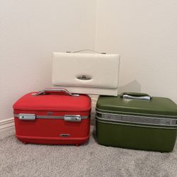 Vintage Train Cases