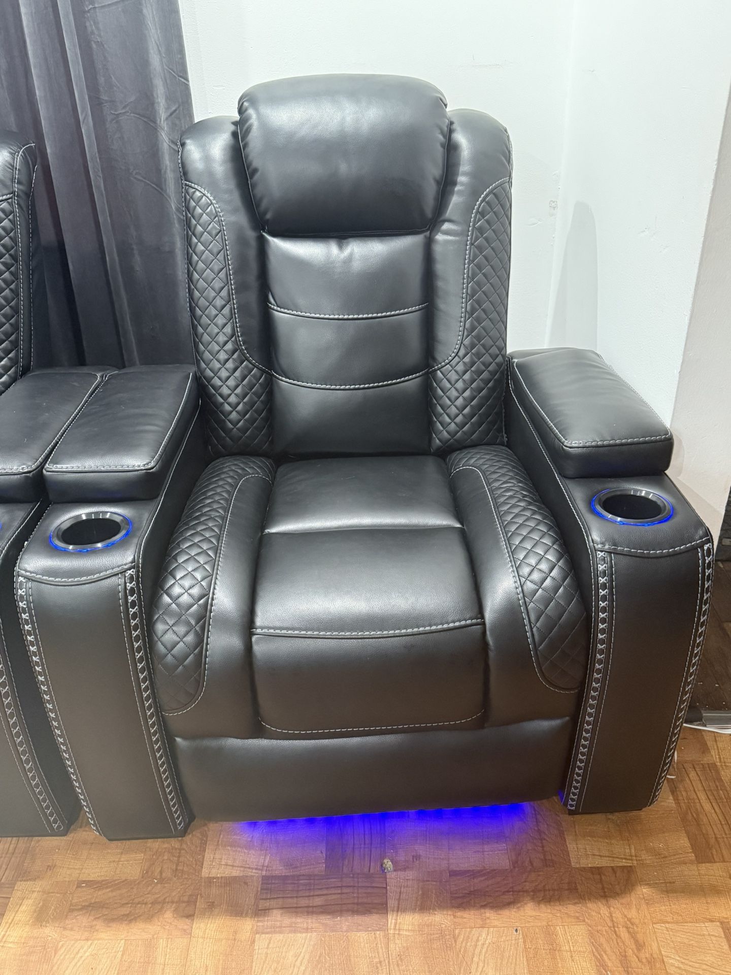 Single Led Recliner Couch