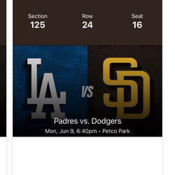 Padres Vs Dodgers