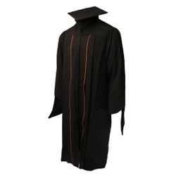 University Of Texas UT Master’s Graduation Cap and Gown (5’6-5’8, Under 220 Lbs)