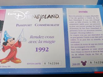 Euro Disney 1992