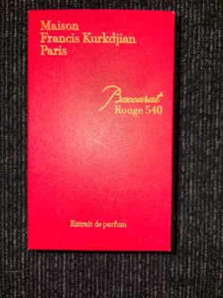 Maison Francis Kurkdjian Baccarat Rouge 540