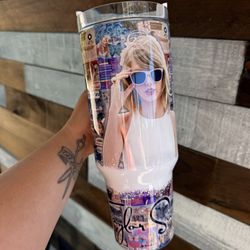 40oz Taylor Swift Tumbler 