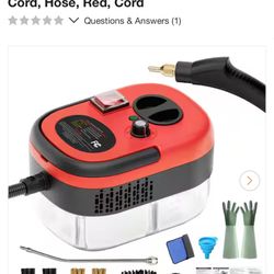 Brand new multi functional 2500w steam cleaner.