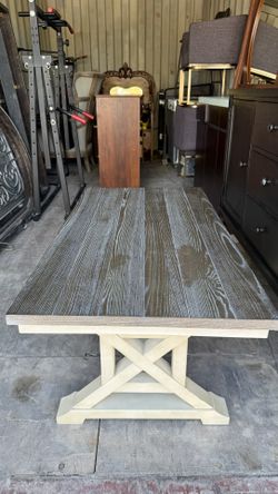 Farmhouse Wooden Coffee Table From World market