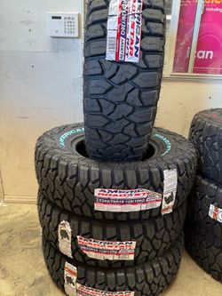 285/75R18 American RT New Tires Mounted And Balanced