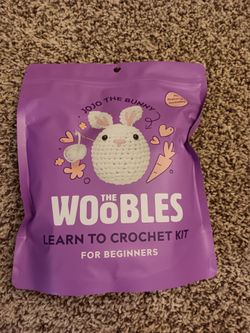 NEW The Woobles Jojo The Bunny Learn To Crochet Kit