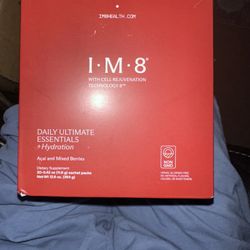 IM8 Health Daily Ultimate Essentials + Hydration 30 Sachet Pack Servings NIB