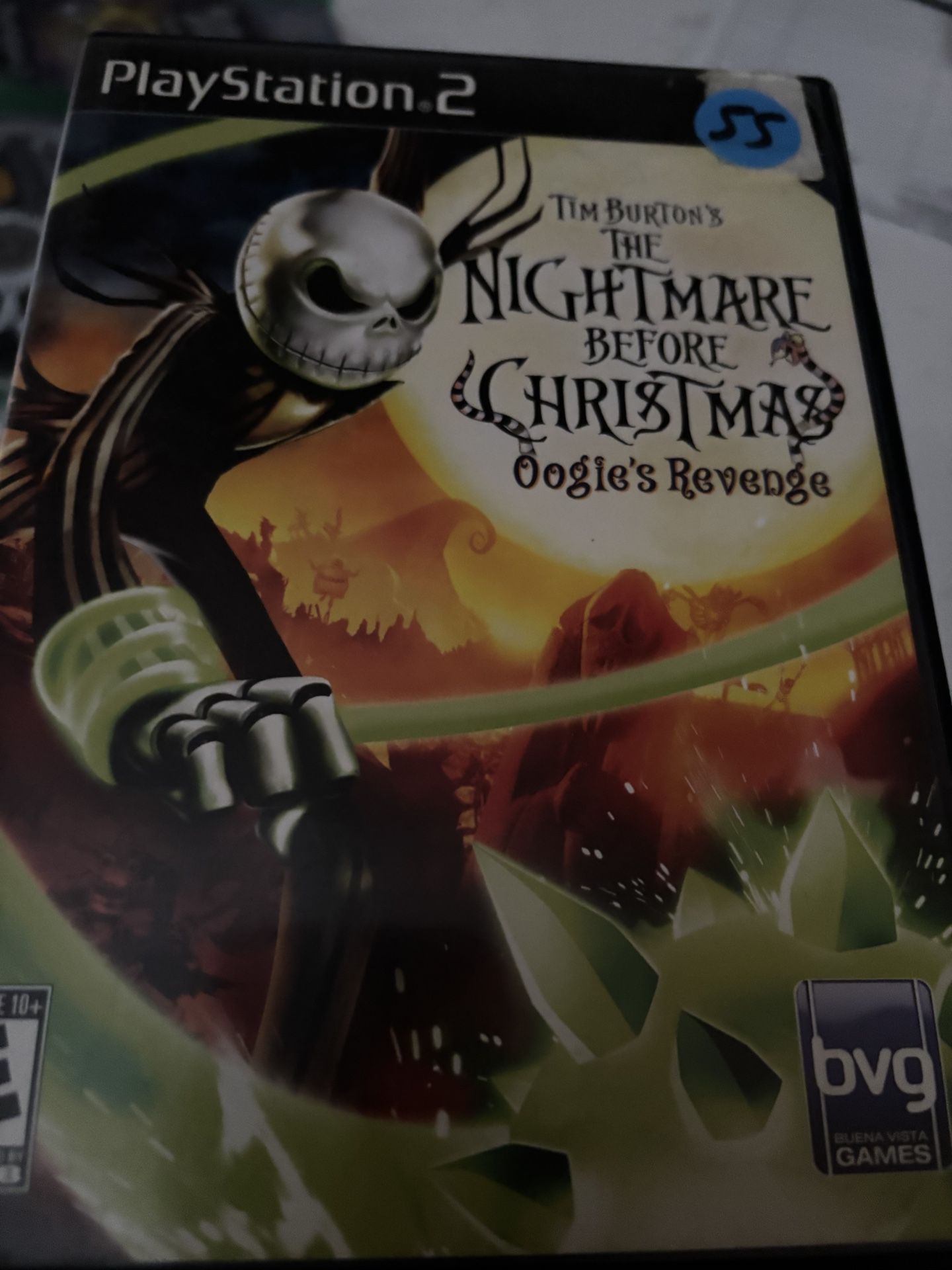 Nightmare Before Christmas Ps2