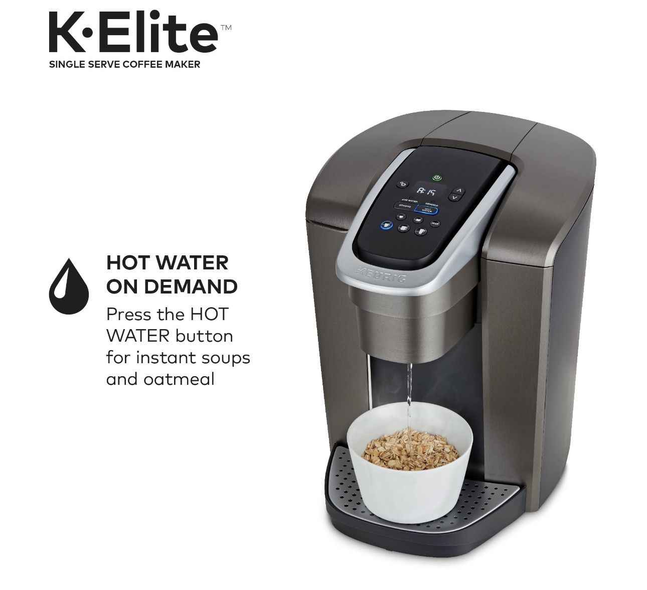 Keurig K-Elite K-90 Single-Serve K-Cup Pod Coffee Maker with Iced Coffee Setting