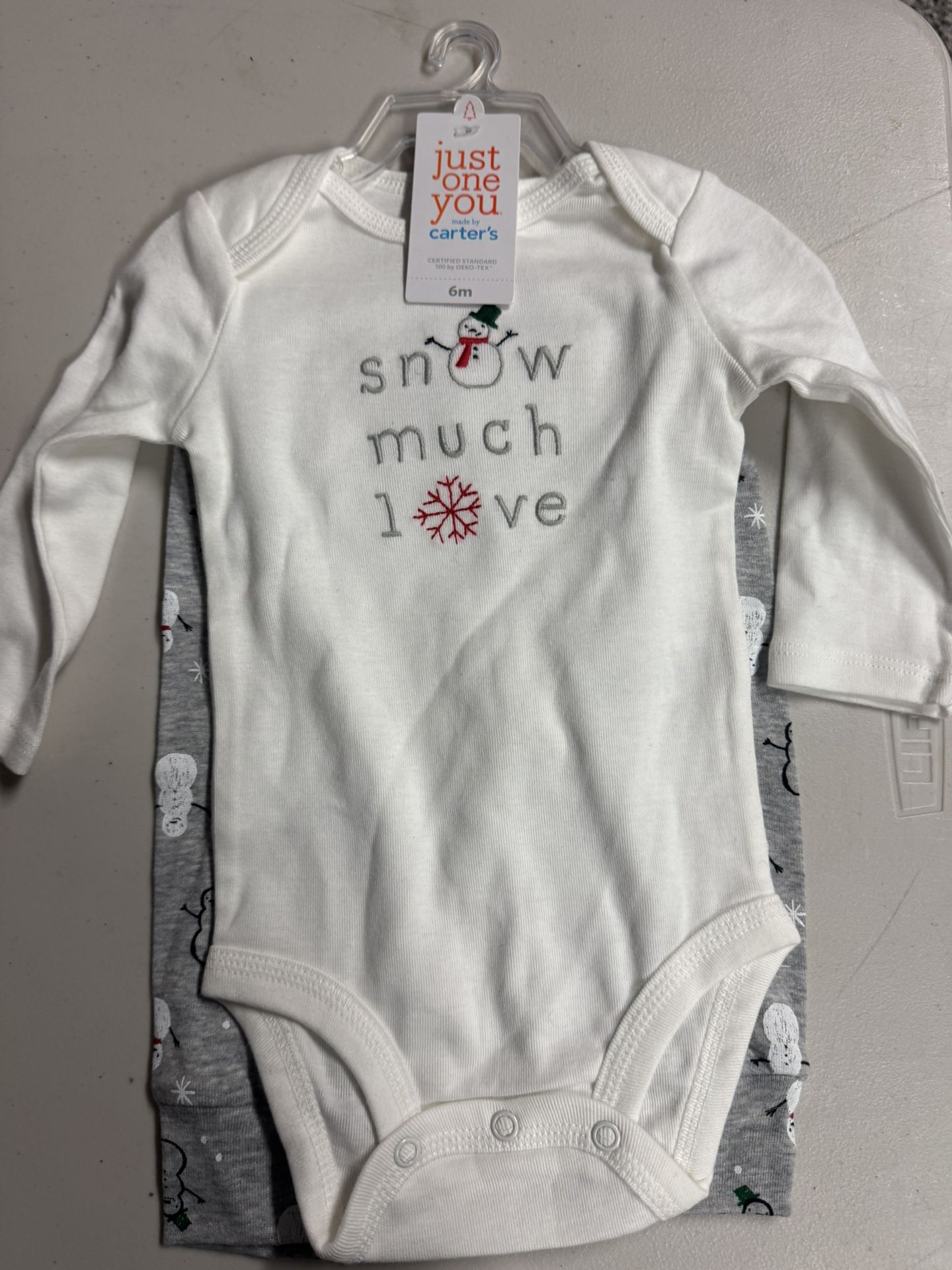 Christmas Baby Clothes Size 6mos