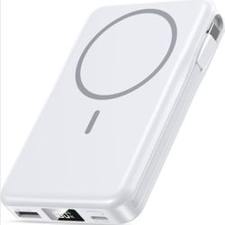 Magnetic Portable Charger, 10000mAh Power Bank