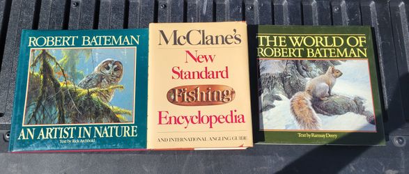 Robert Bateman Nature McClane's New Standard Fishing Encyclopedia Books Wildlife