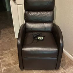 Recliner / Brown Naga Hyde  / Electric