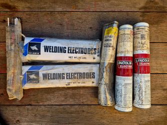 50 lbs Assorted Stick Welding Rods Bundle (7018 / 6010)