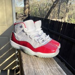 Cherry Red Jordan 11 - Size 6.5 Y