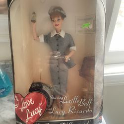 I Love Lucy Barbie In box