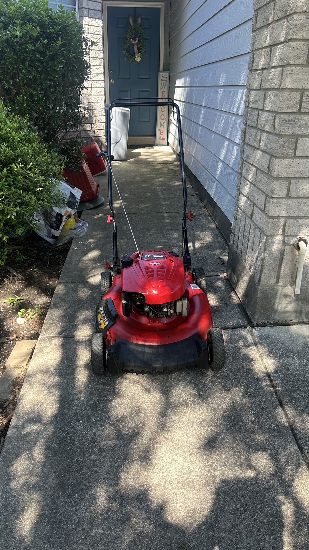 Lawn Mowers And Gas Canister