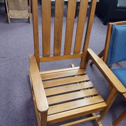 Real Wooden Rocking Chair 
