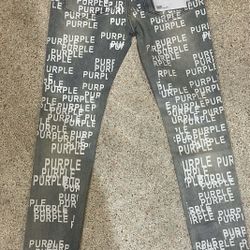 Purple Brand Jeans - Blue/Multi