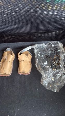 Tan Leather Traditional Peshawari Sandals
