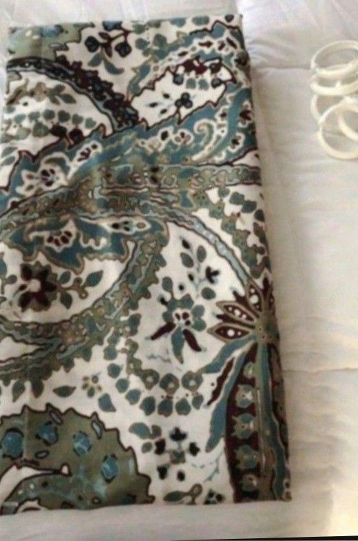 Shower Curtain & Rings