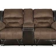 New Ashley Furniture Earhart Manual Reclining Loveseat