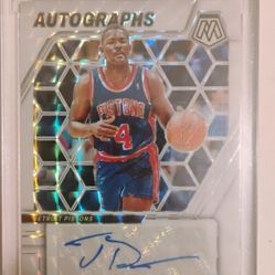 Joe Dumars Autograph Card /25