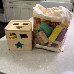 Baby Wood You Blocks 