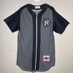 Amour Noir Men’s Small Zip Up Kaepernick Jersey Shirt 