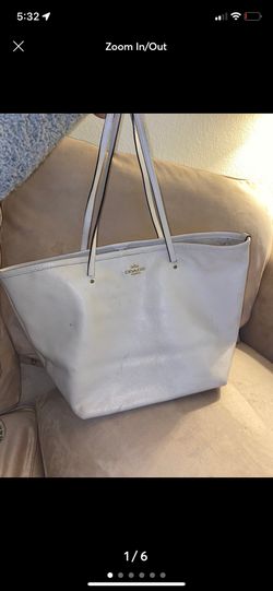 White Coach Bag