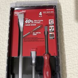 Milwaukee Prybar Set 