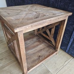 Farmhouse Style End Table