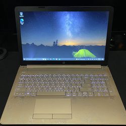 HP Laptop 15 AMD A9-9425 With 8 Gigs Of Ram, 124GB SSD