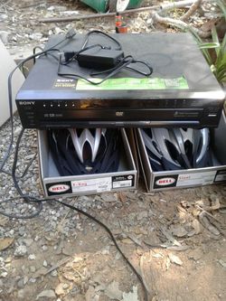 Helmets and 5 disc player