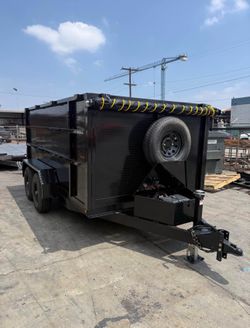 8x12x4 Dump Trailer